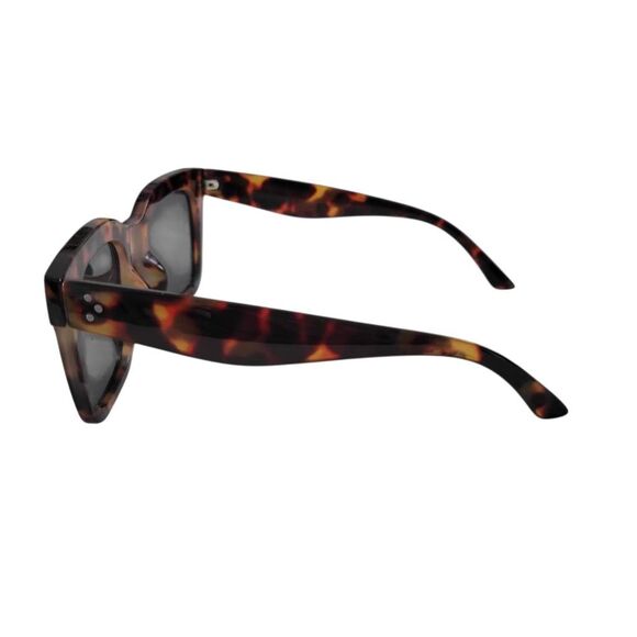 Privé Revaux Designer Tortoise Shell Squared Sunglasses with Hard Case - Picture 10 of 15